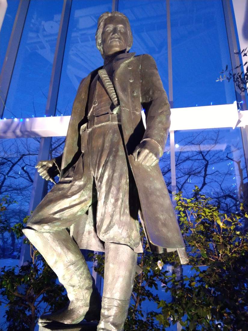 五稜郭タワーの土方歳三像