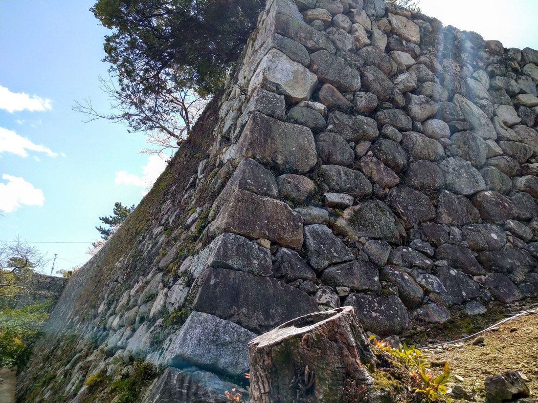 松坂城の石垣