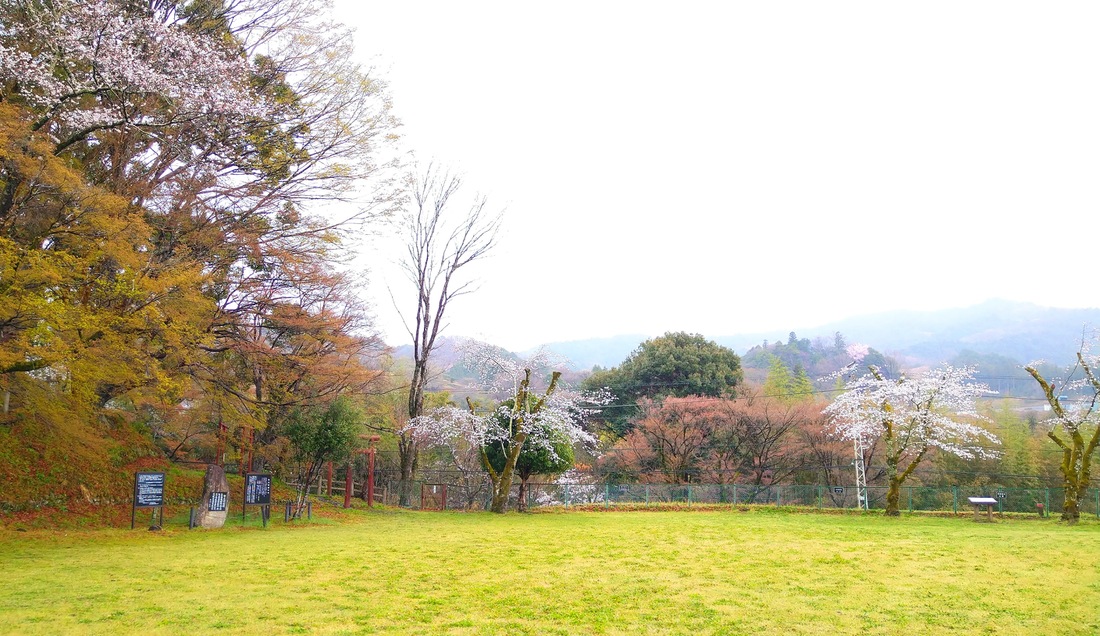 長篠城の天守跡