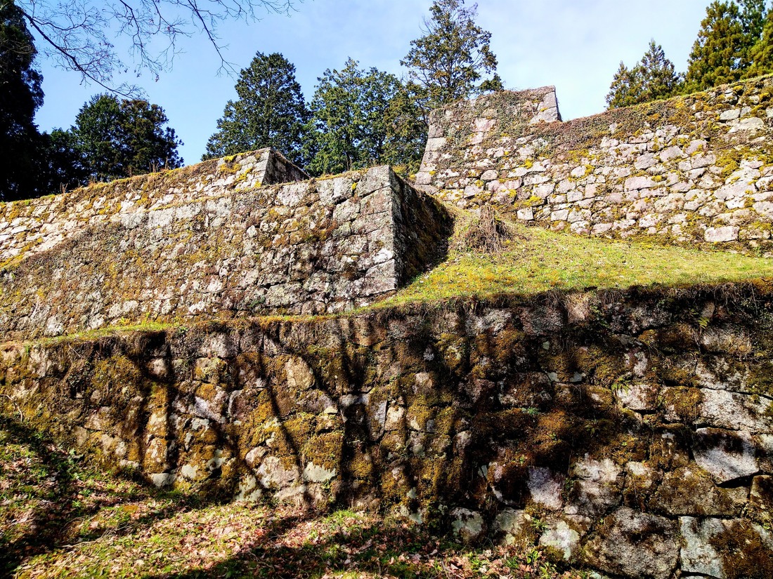 岩村城の本丸跡