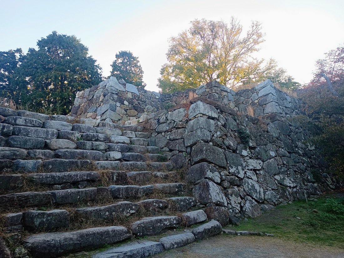 福岡城の石垣
