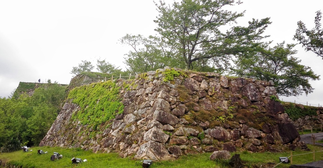 竹田城跡の石垣